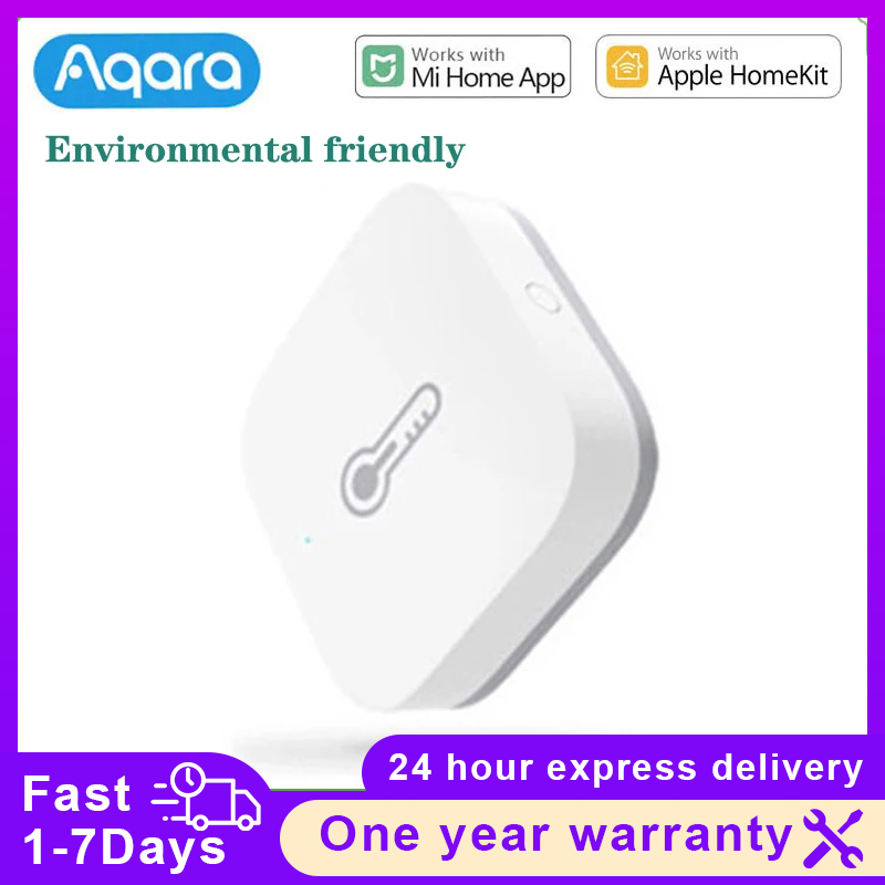 Smart Home Xiaomi 2 - Aqara-Sensor inteligente de temperatura y humedad,