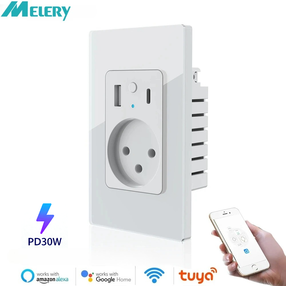 Smart Home For Windows - Melery Israel-enchufe de pared inteligente, Panel