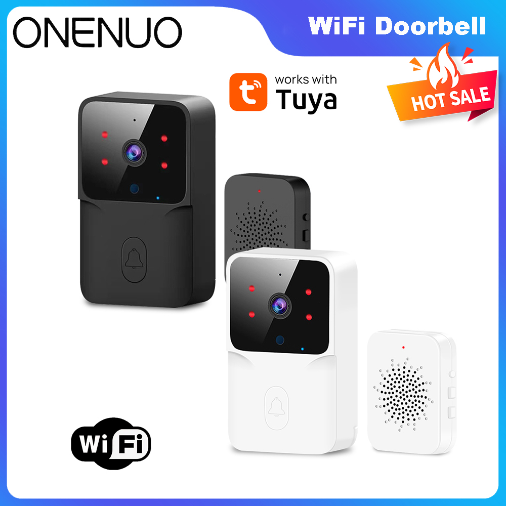 Smart Home Video Doorbell Enhanced Security With Smart Doorbell - Tuya WiFi Video timbre inalámbrico HD