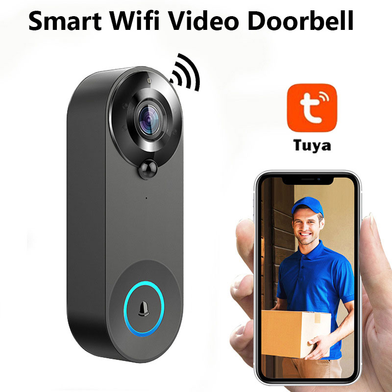 Smart Home Video Doorbell Enhanced Security With Smart Doorbell - Timbre inalámbrico inteligente HD 1080P, timbre