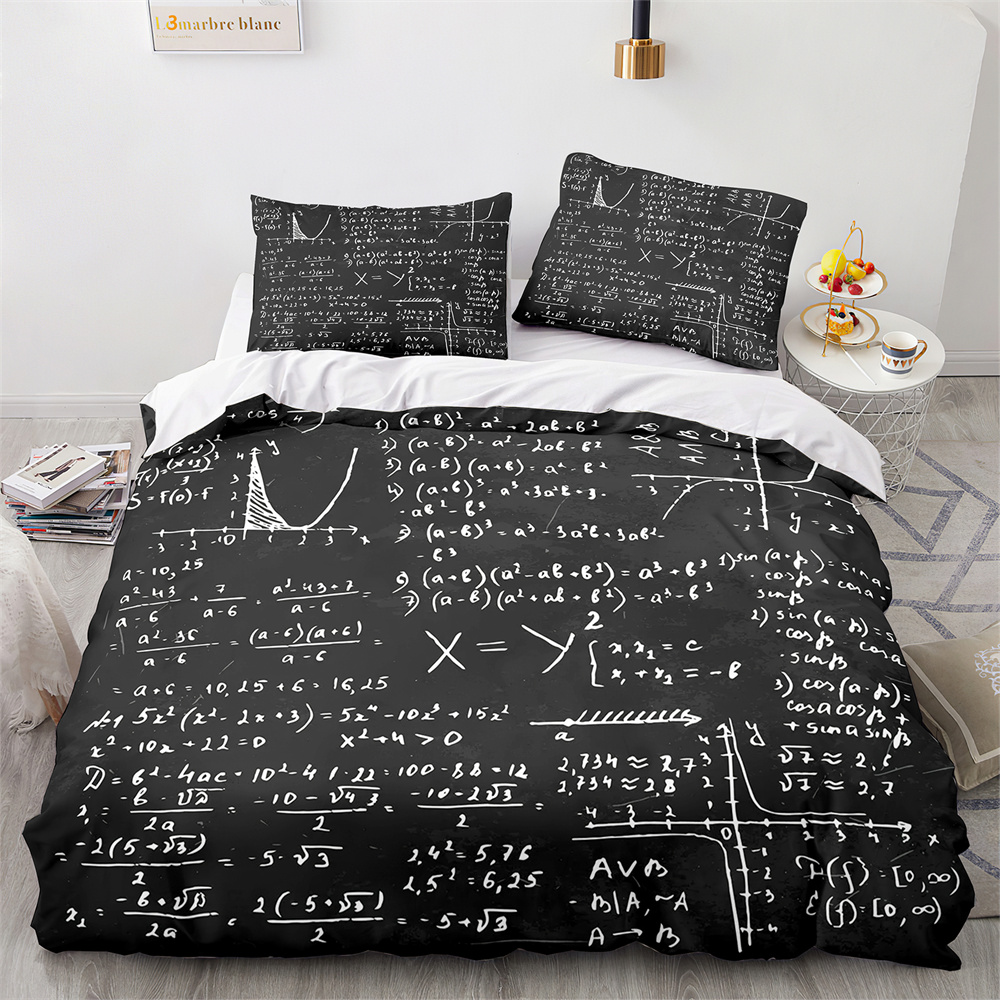 Smart Home Decor - Juego de funda nórdica moderna, genio