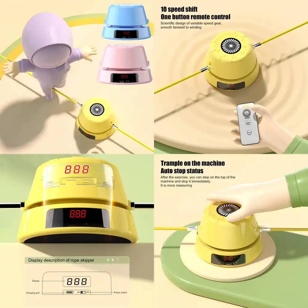 Smart Home Gym - WAP01 Máquina de saltar con cuerda