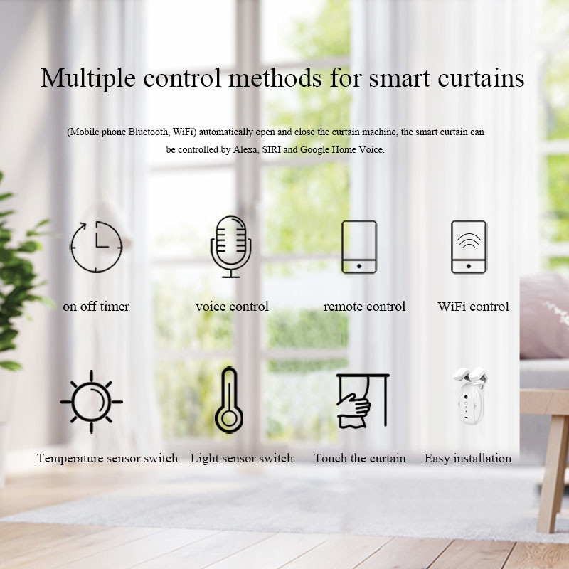 Smart Curtain Robot - Nuevo 2026, Motor Inteligente para Cortinas