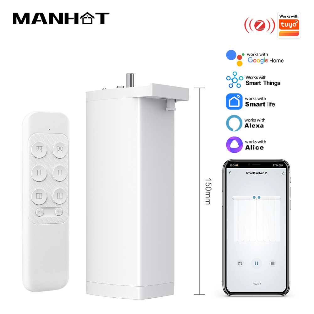 Smart Curtain Robot - Motor para Cortinas Eléctricas Inteligente Zigbee/WiFi