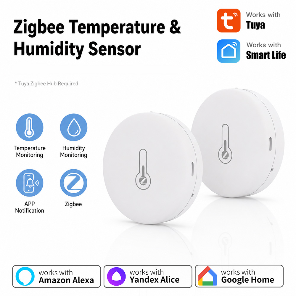 Smart Home Simple - Sensor de temperatura y humedad Tuya