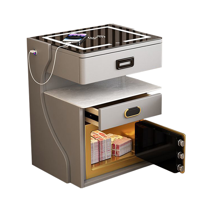 Smart Home Simple - Mesita de noche multifuncional inteligente: mesita