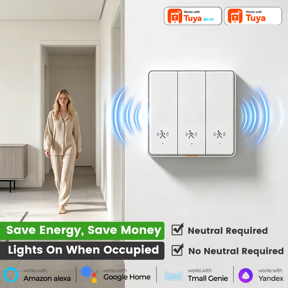 Smart Home Qr Code - Interruptor de radar de presencia humana