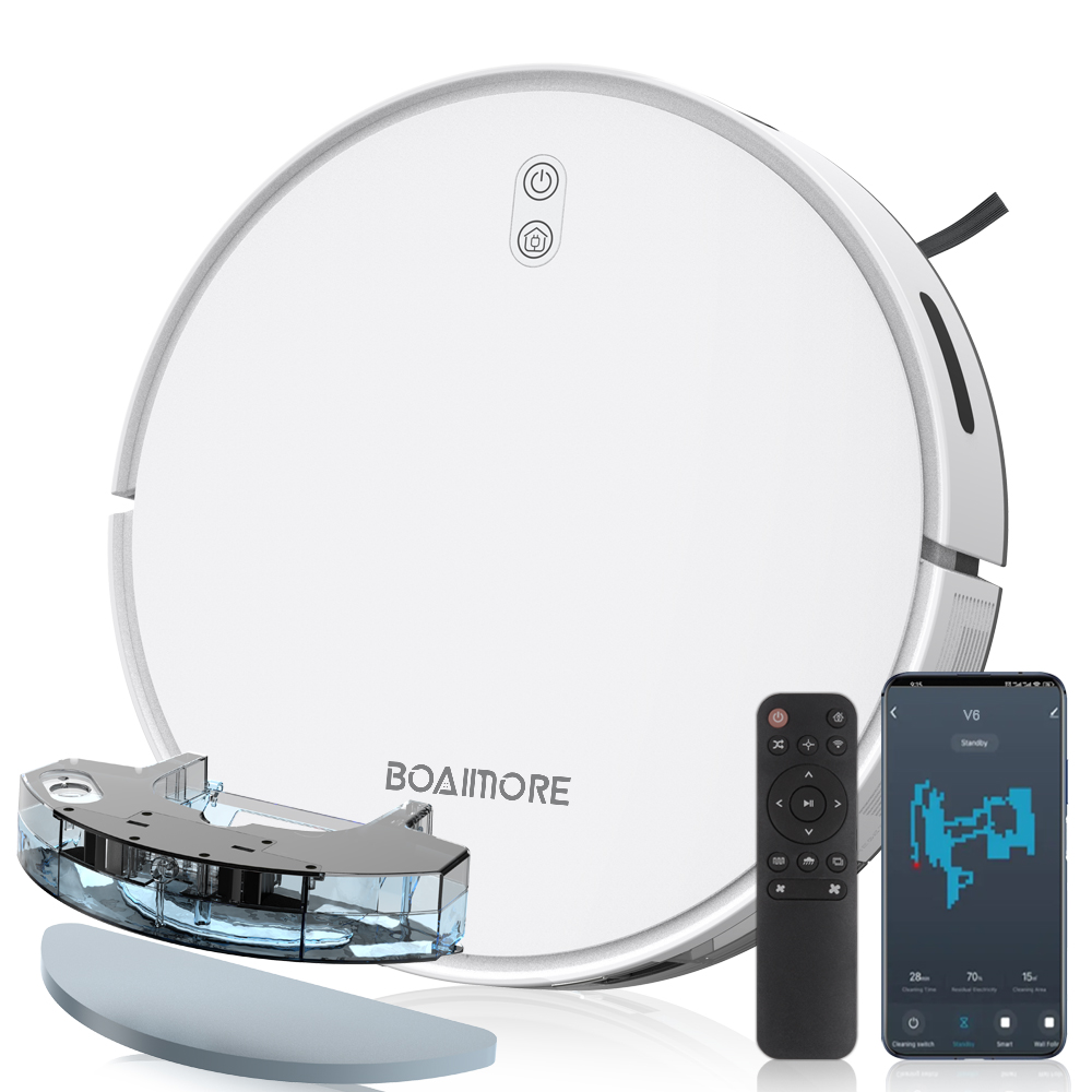 Smart Home Robot - Robot aspirador Combo Mop con 6500PA,
