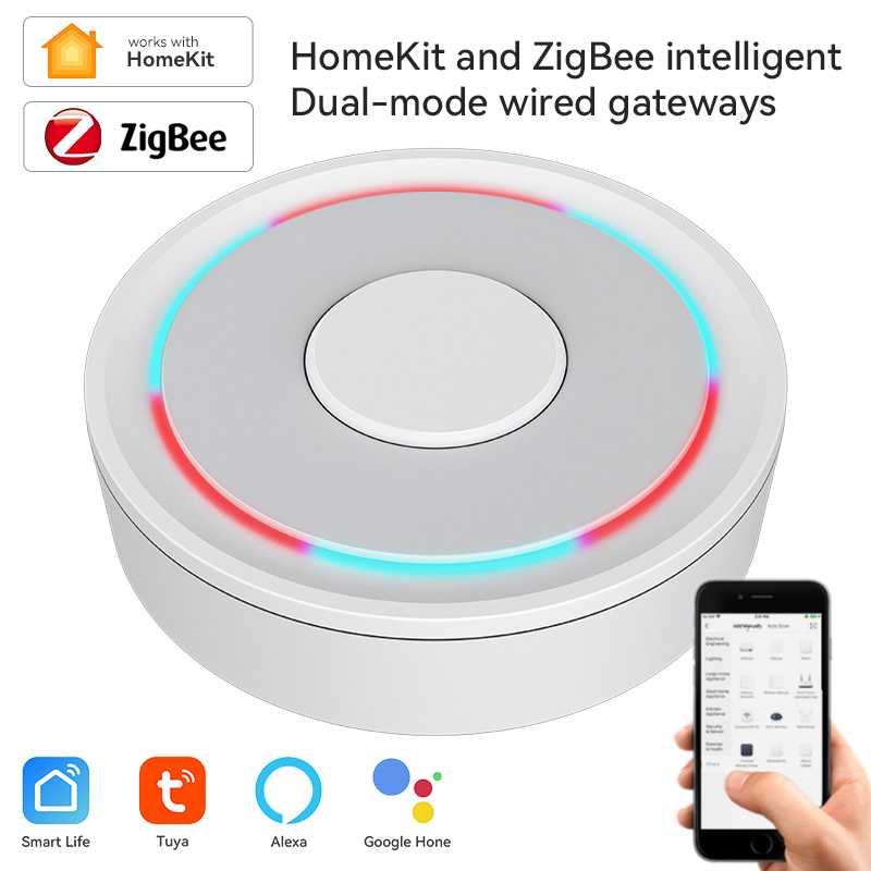 Smart Home Hub Matter - Tuya ZigBee Smart Gateway Homekit-hub inalámbrico