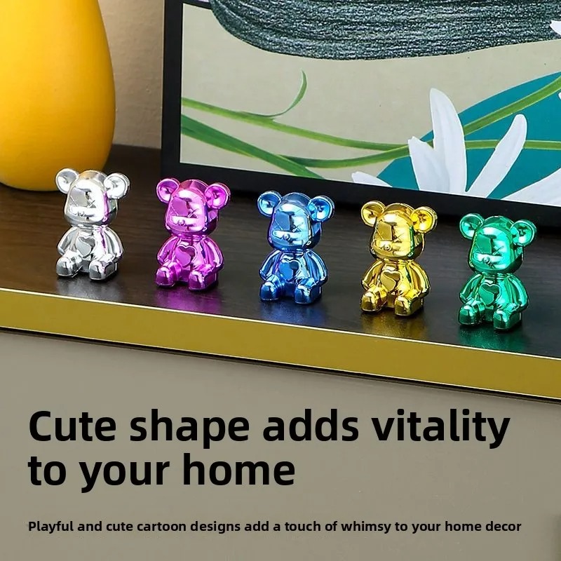 Smart Home Decor - Oso Violento de Lujo con Electrochapado,