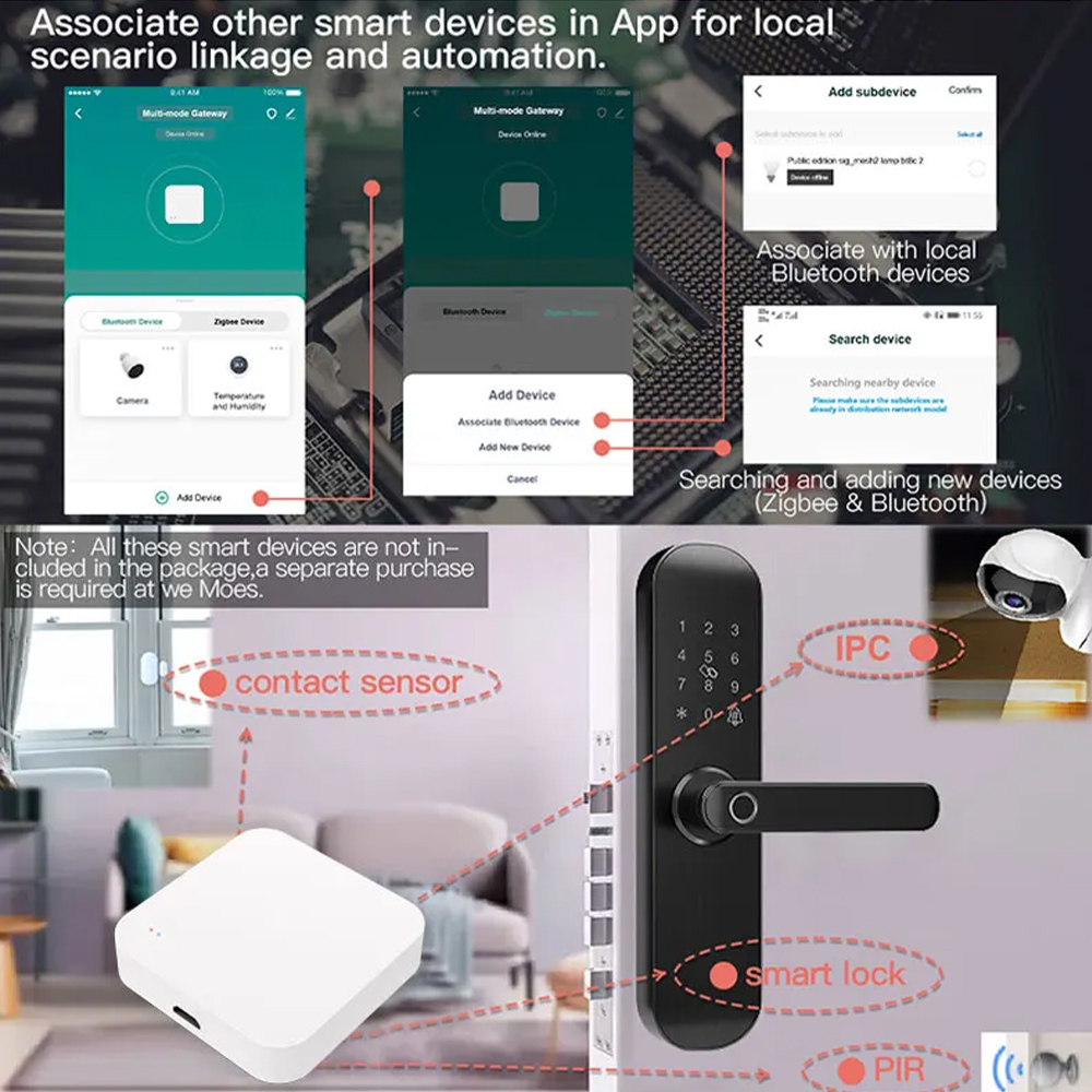Tuya Zigbee-Hub de enlace mult - Smart Home Hub Matter reseña y precio