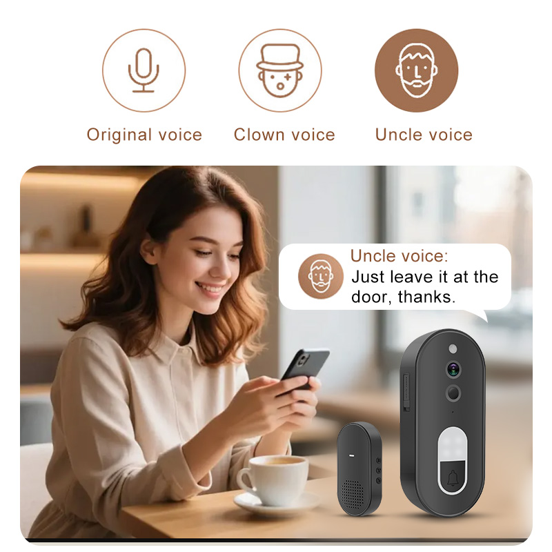 Videoportero Inalámbrico WiFi  - Smart Home Video Doorbell Enhanced Security With Smart Doorbell reseña y precio