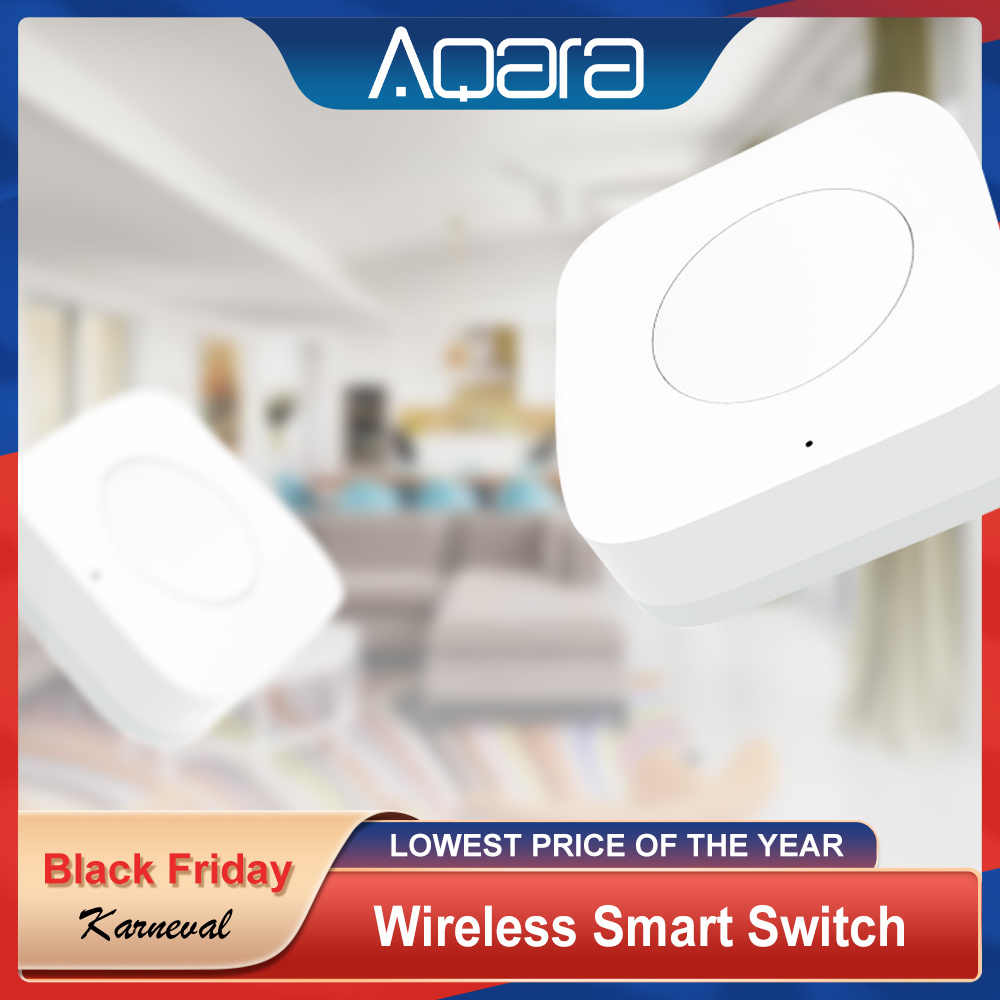 Aqara-Mini interruptor inalámb - Smart Home For Windows reseña y precio