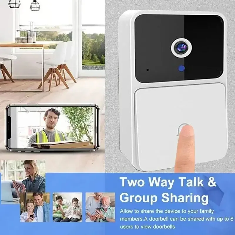 Videoportero Inalámbrico con W - Smart Home Video Doorbell Enhanced Security With Smart Doorbell reseña y precio