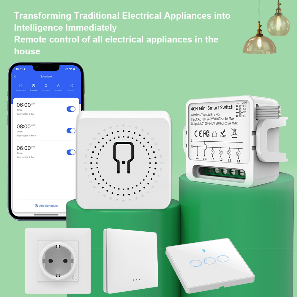 Interruptor Inteligente WiFi T - Smart Home Simple reseña y precio
