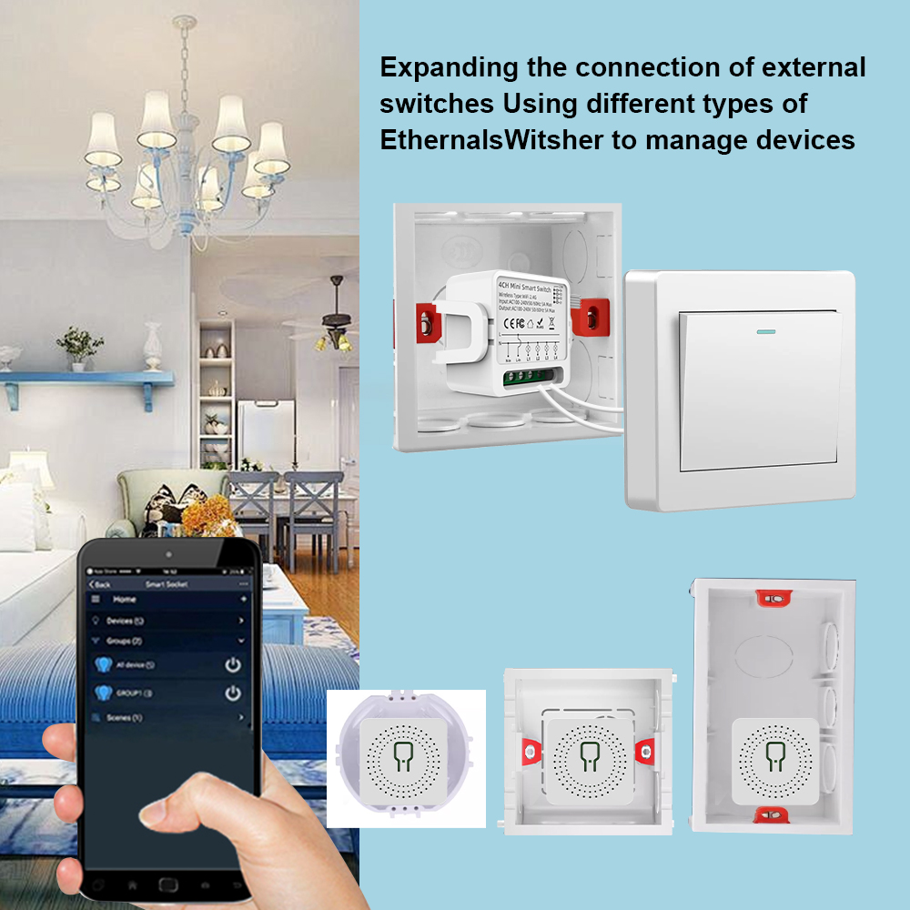 Interruptor Inteligente WiFi T - Smart Home Simple reseña y precio