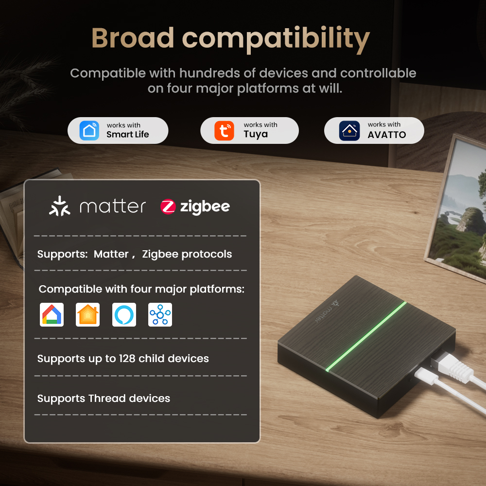 AVATTO Matter Smart Gateway Hu - Smart Home Hub Matter reseña y precio
