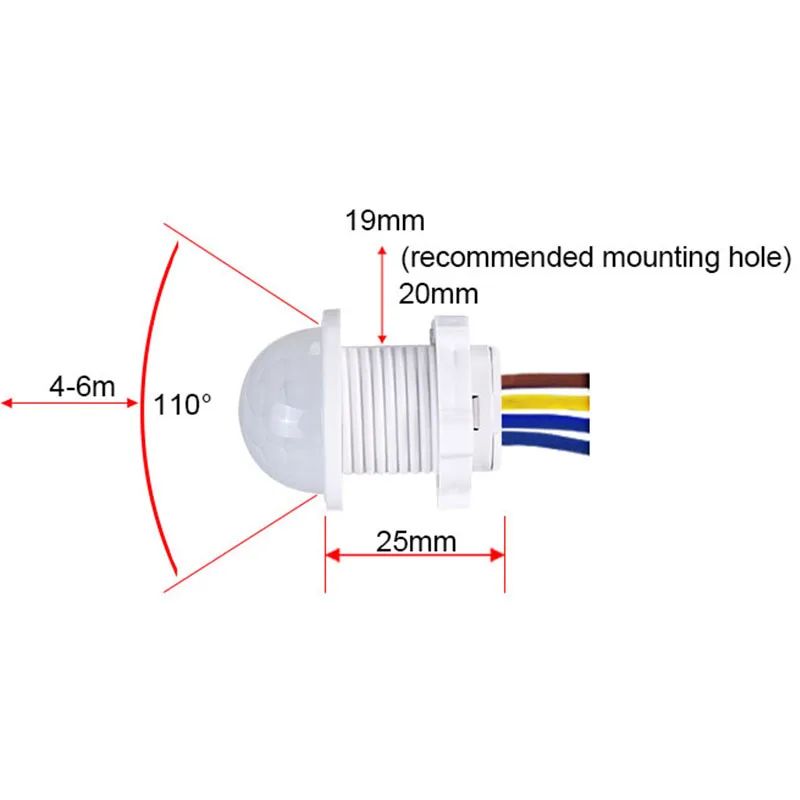 Mini Sensor de movimiento infr - Smart Home Simple reseña y precio