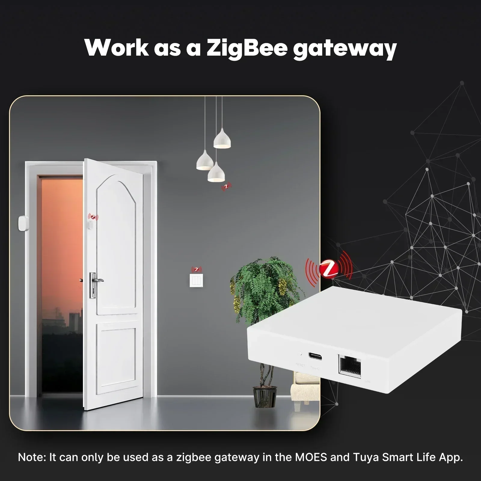MOES Tuya Zigbee Matter Thread - Smart Home Hub Matter reseña y precio