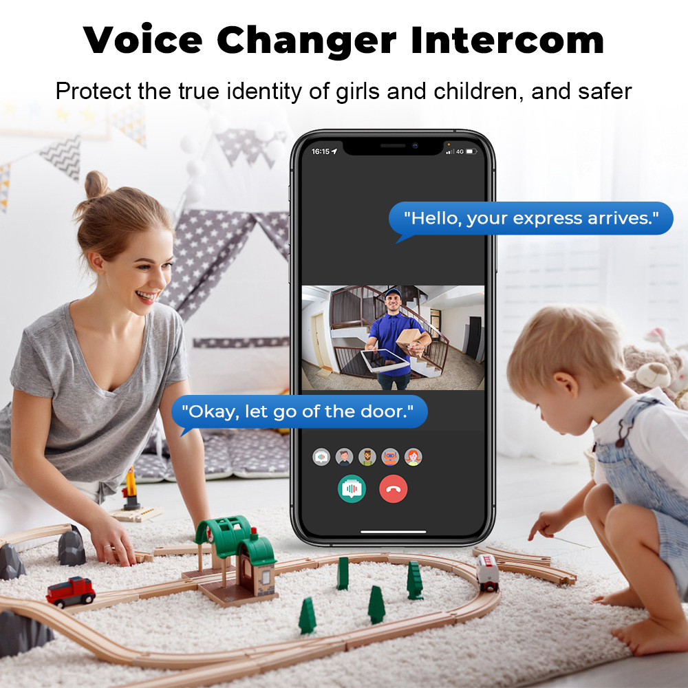 Tuya WiFi Video timbre inalámb - Smart Home Video Doorbell Enhanced Security With Smart Doorbell reseña y precio