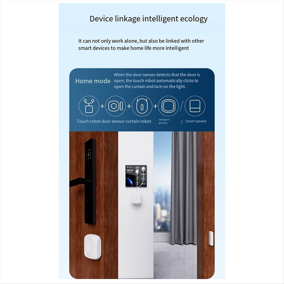 BaoBao-nueva malla inteligente - Smart Curtain Robot reseña y precio