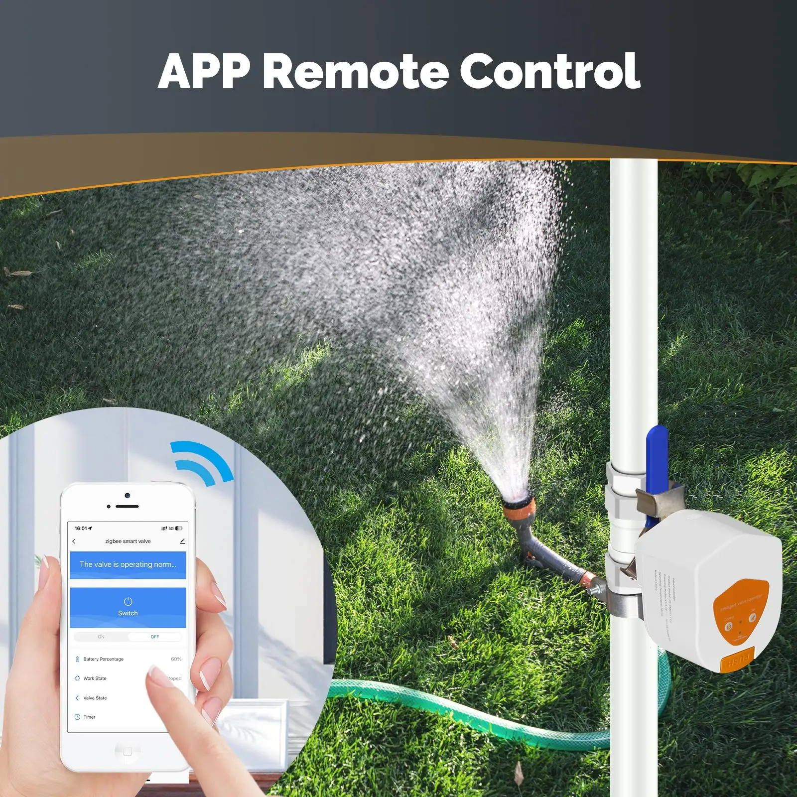 Controlador de Válvula de Agua - Smart Curtain Robot reseña y precio