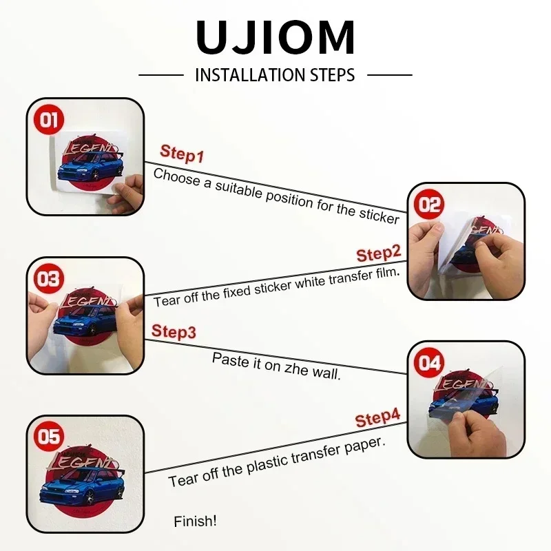 UJIOM VTuber-pegatina de pared - Smart Home Package reseña y precio