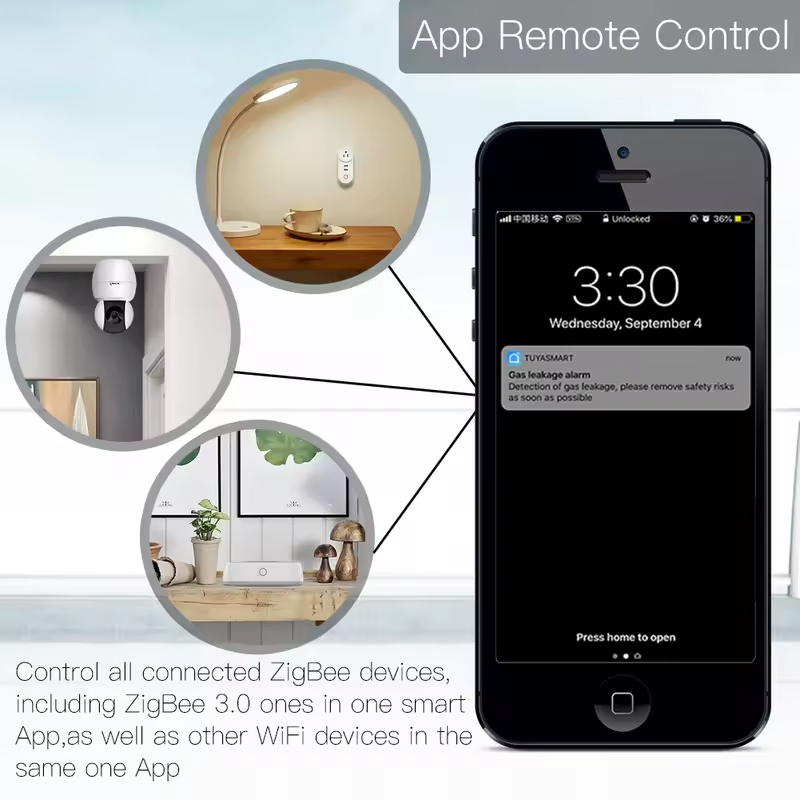 Moes Tuya ZigBee 3,0 Hub de en - Smart Home Hub Matter reseña y precio