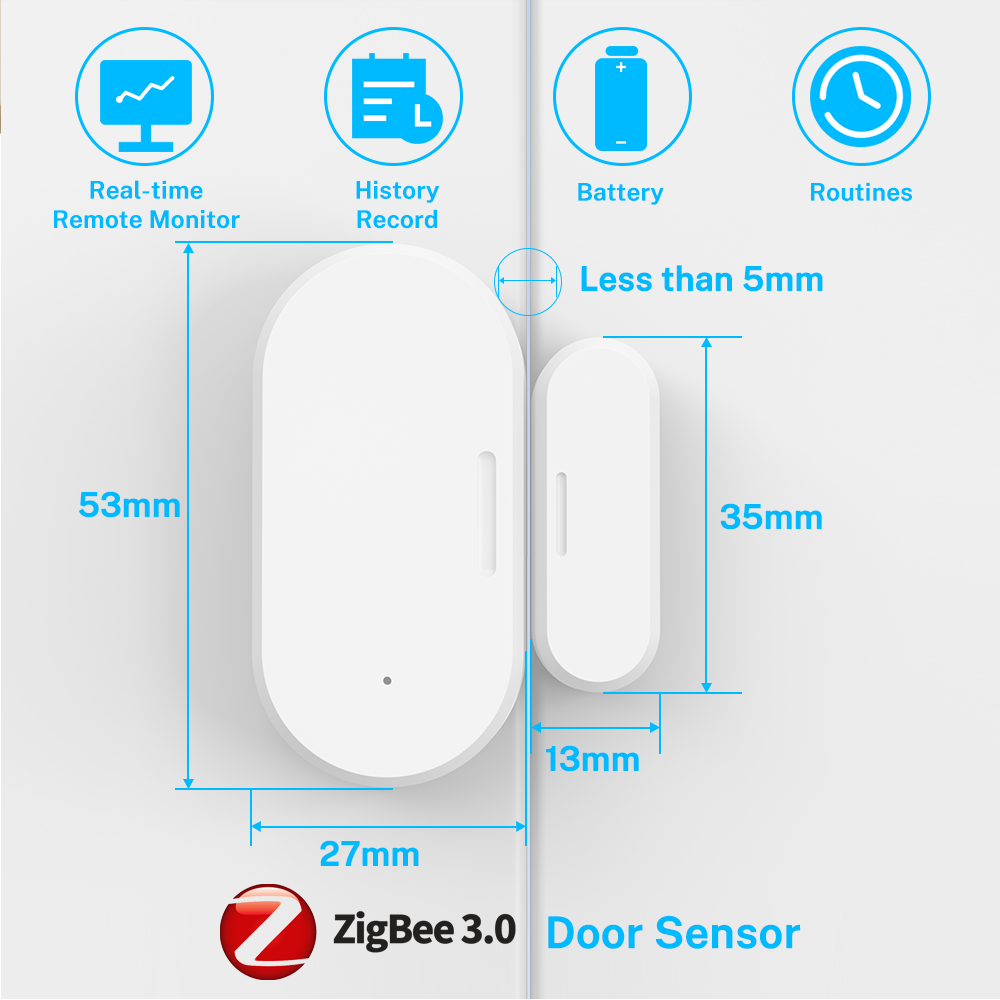 Sensor de Puerta y Ventana Zig - Smart Home For Windows reseña y precio