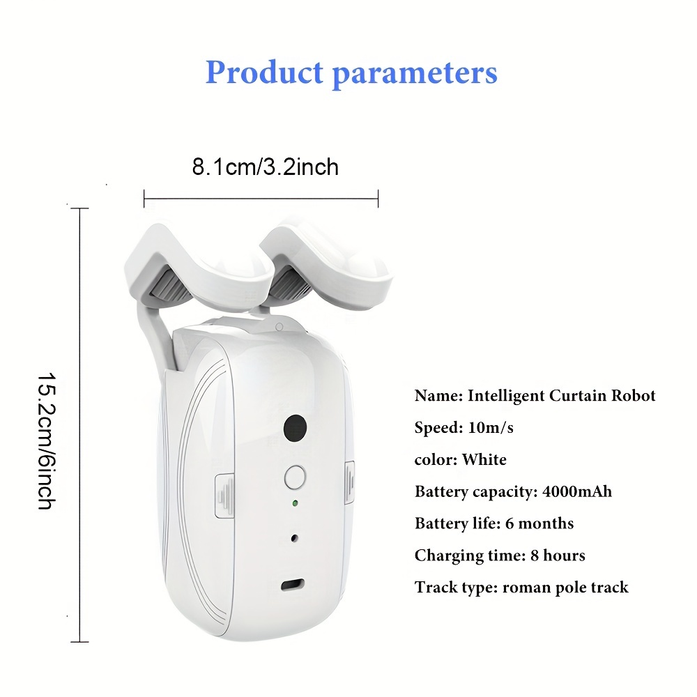 Robot de cortina inteligente W - Smart Curtain Robot reseña y precio