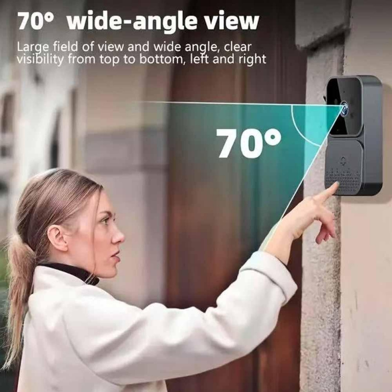 Timbre Inalámbrico Inteligente - Smart Home Video Doorbell Enhanced Security With Smart Doorbell reseña y precio