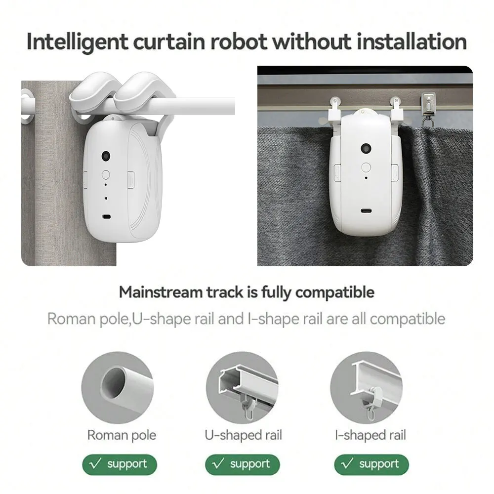 Robot Inteligente para Cortina - Smart Curtain Robot reseña y precio
