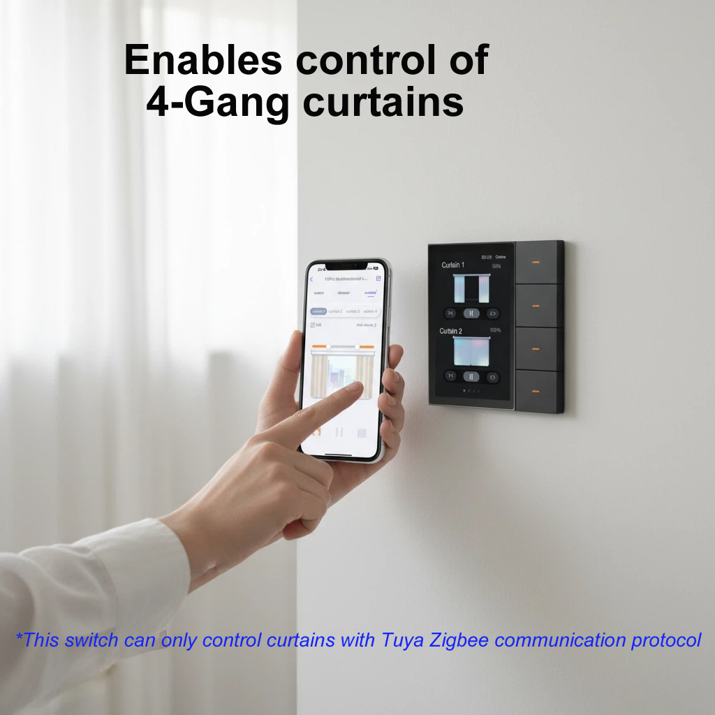 Panel Inteligente F3-pro Tuya  - Smart Home Villa reseña y precio