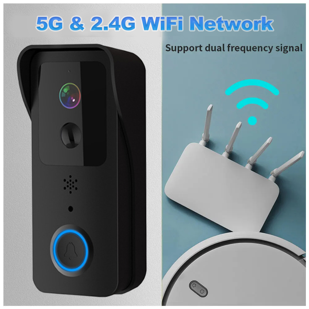 Cámara de Videoportero WiFi HD - Smart Home Video Doorbell Enhanced Security With Smart Doorbell reseña y precio