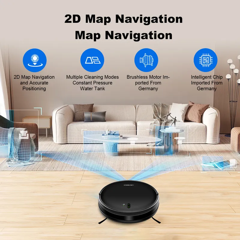 Aspiradora Robótica LIECTROUX  - Smart Home Robot reseña y precio