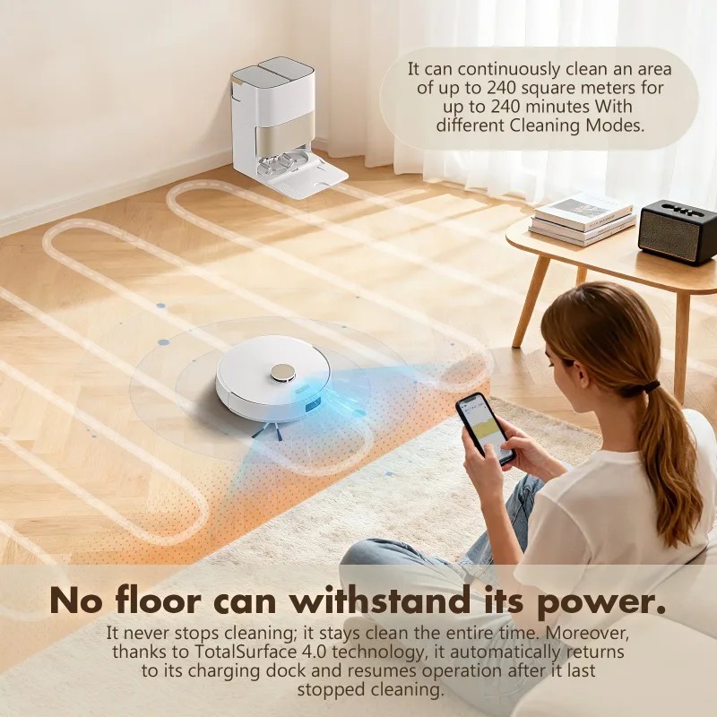 Aspiradora Robótica, Limpieza  - Smart Home Robot reseña y precio