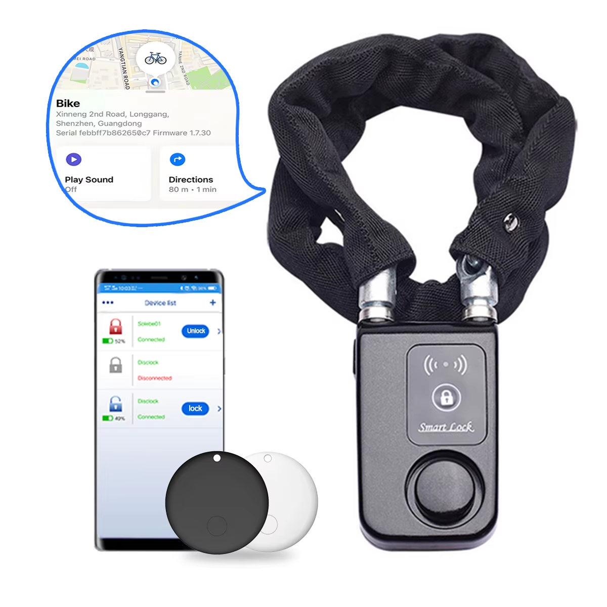 Candado de Cadena para Bicicle - Smart Home For Windows reseña y precio