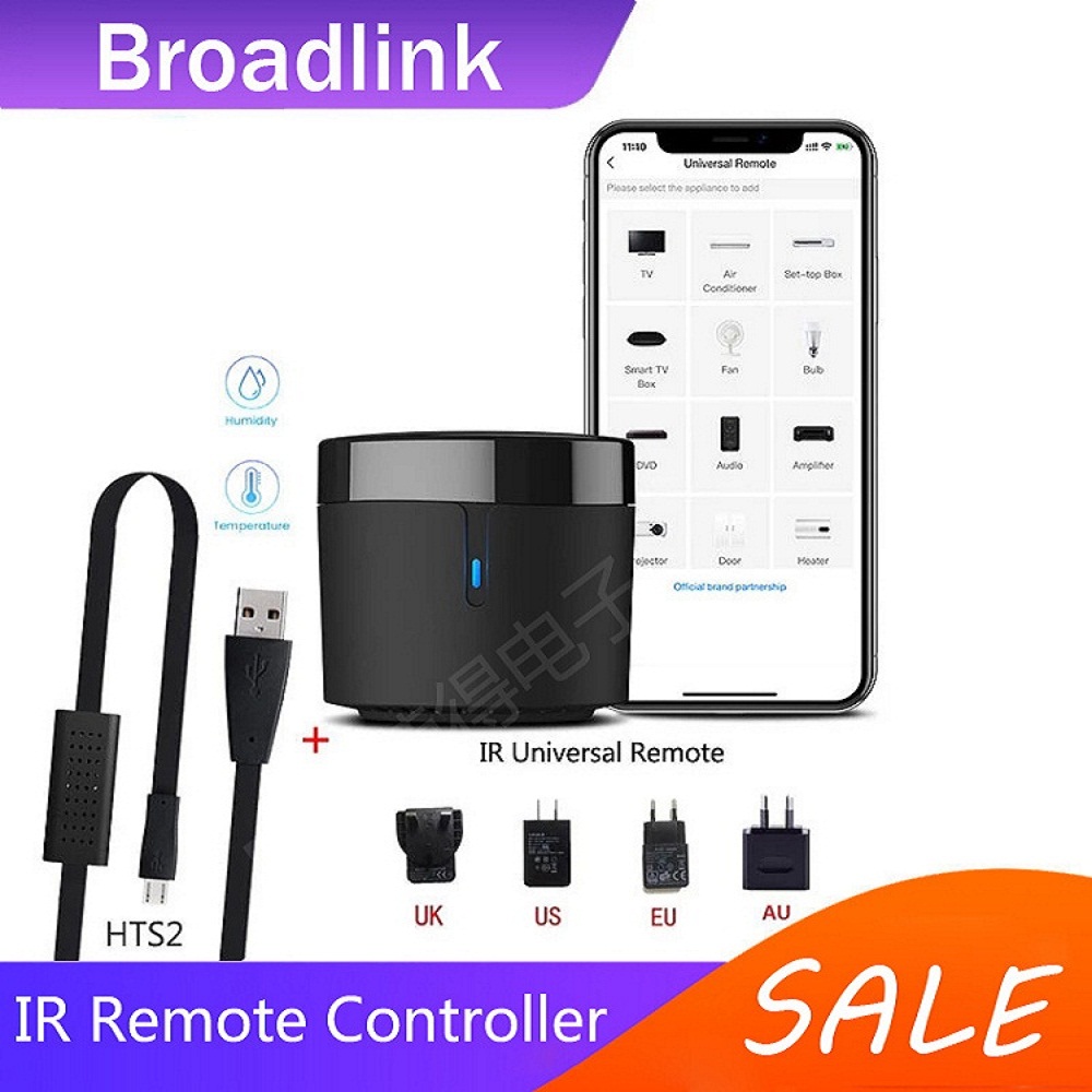 Broadlink RM4mini + HTS2 enchu - Smart Home Package reseña y precio