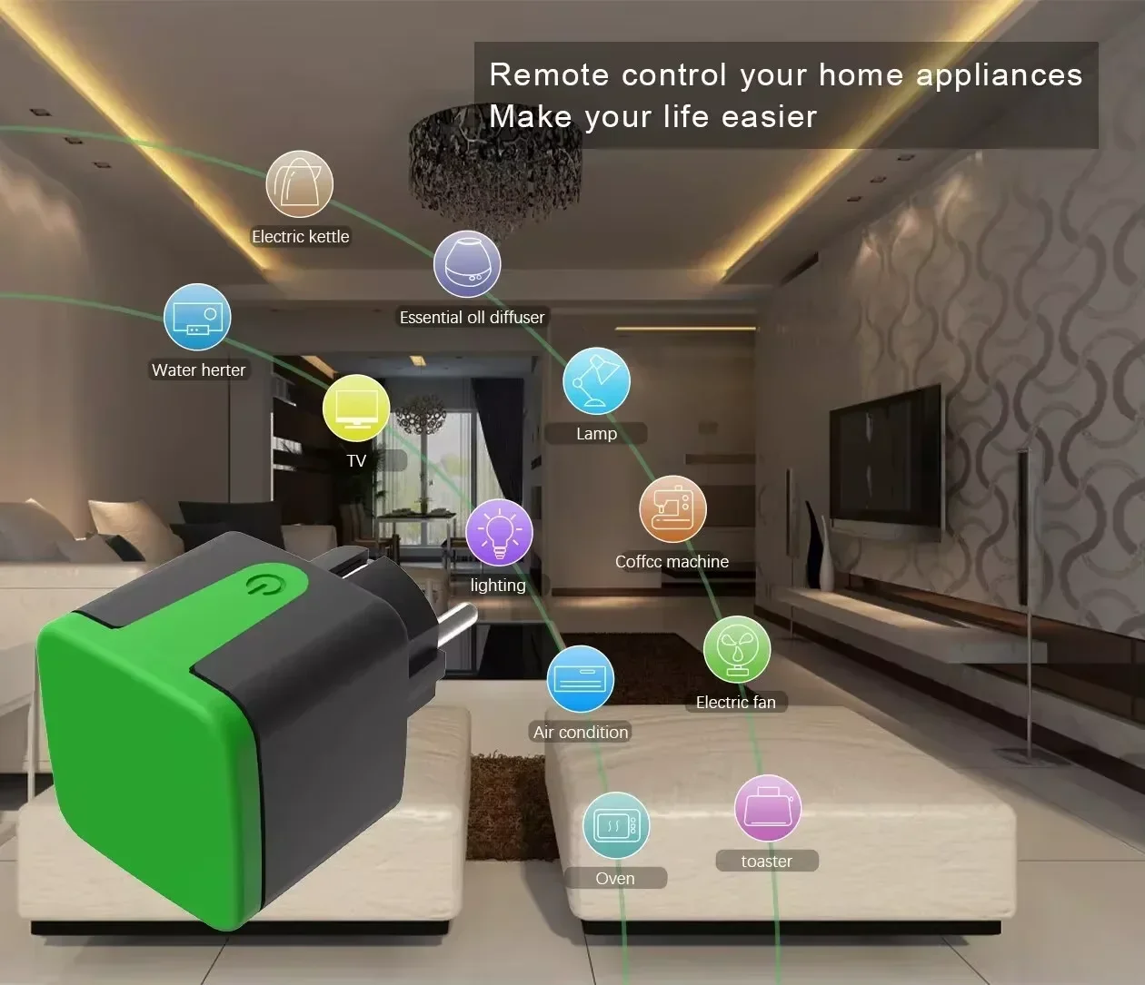 Enchufe Inteligente WiFi Tuya  - Smart Home Control reseña y precio