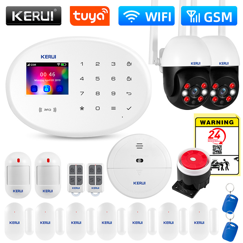 KERUI W202 WIFI GSM sistema de - Smart Home Package reseña y precio