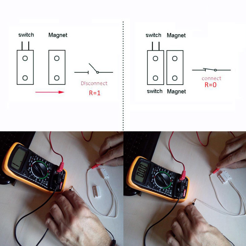 Sensor magnético para puerta y - Smart Home For Windows reseña y precio