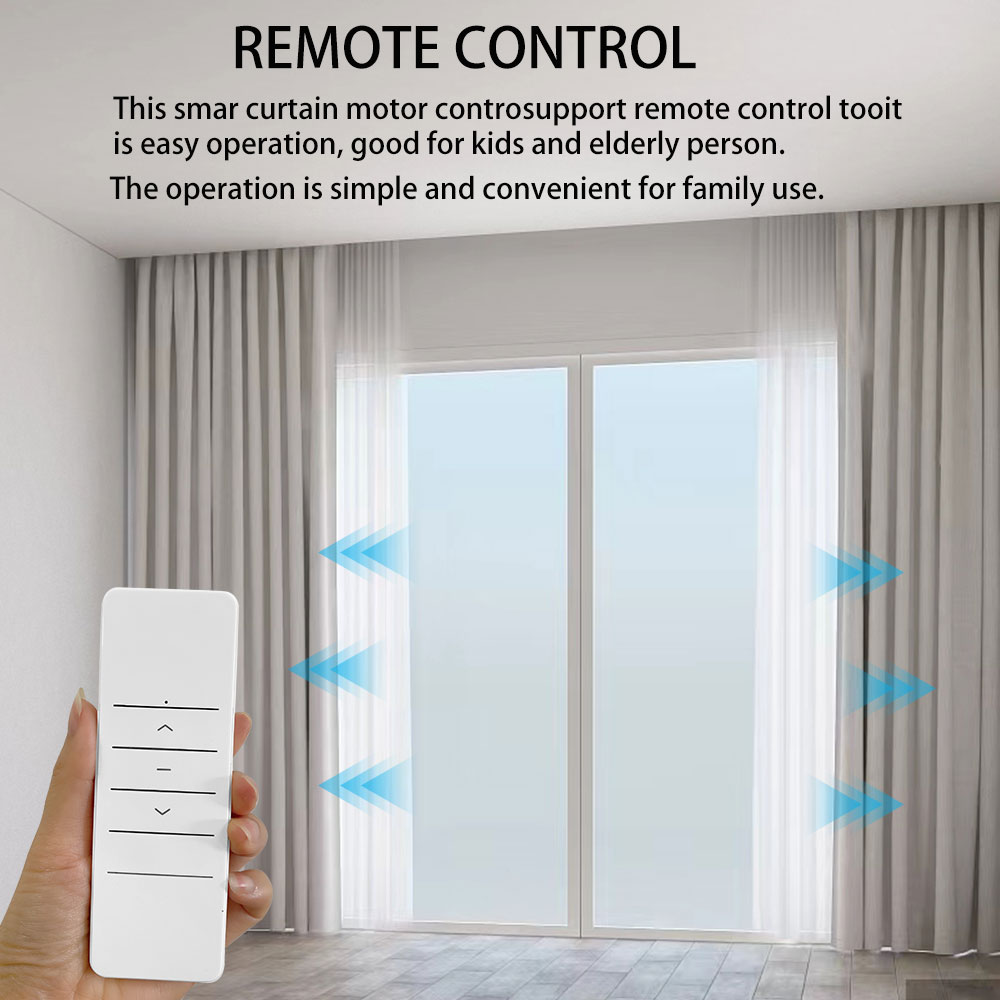Motor de cortina eléctrica con - Smart Curtain Robot reseña y precio