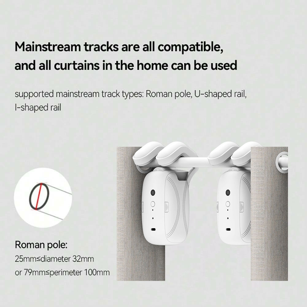Abridor de cortinas automático - Smart Curtain Robot reseña y precio