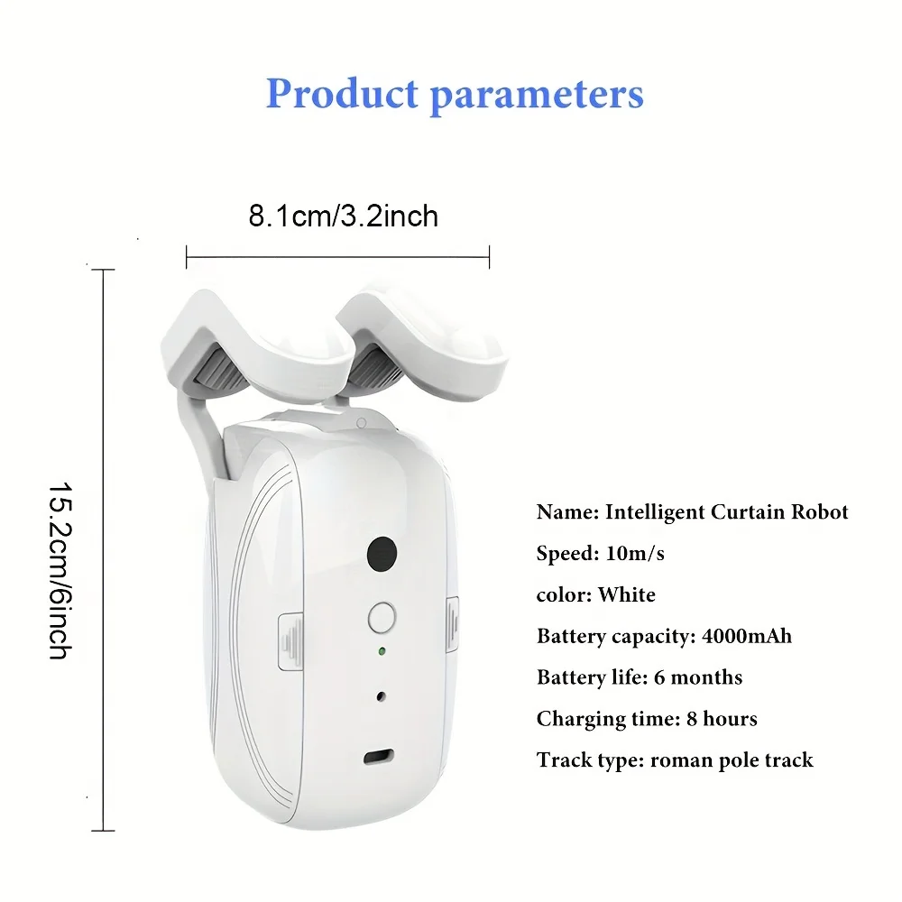 Abrecortinas Inteligente para  - Smart Curtain Robot reseña y precio