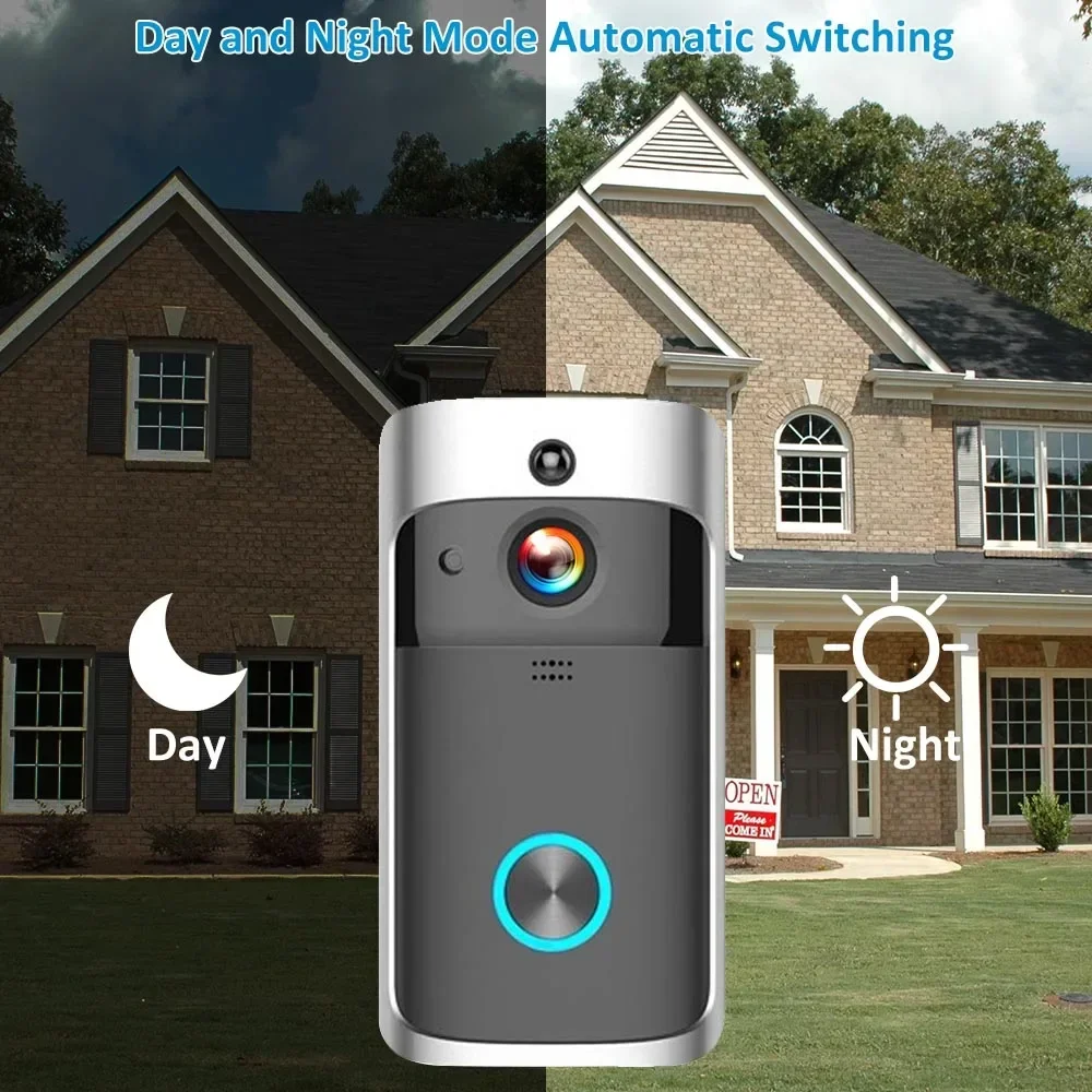 Timbre inalámbrico WIFI para e - Smart Home Video Doorbell Enhanced Security With Smart Doorbell reseña y precio