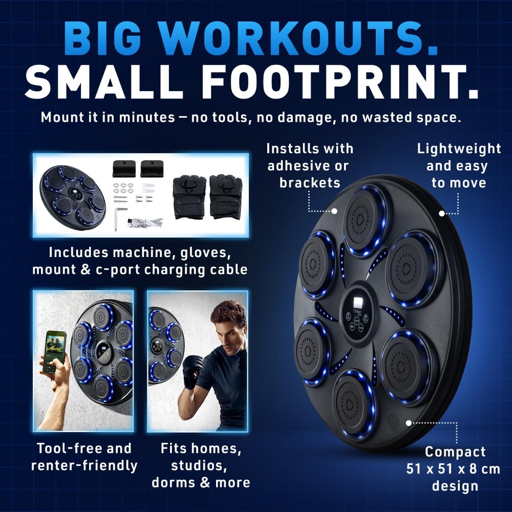 Máquina de Boxeo Inteligente c - Smart Home Gym reseña y precio