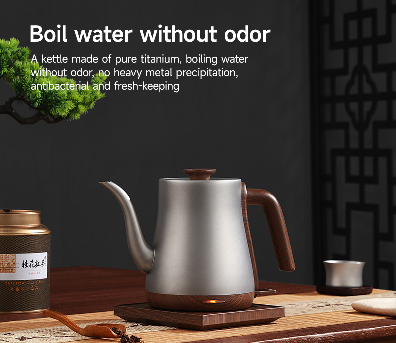 Hervidor eléctrico de titanio  - Home Smart Kettle reseña y precio