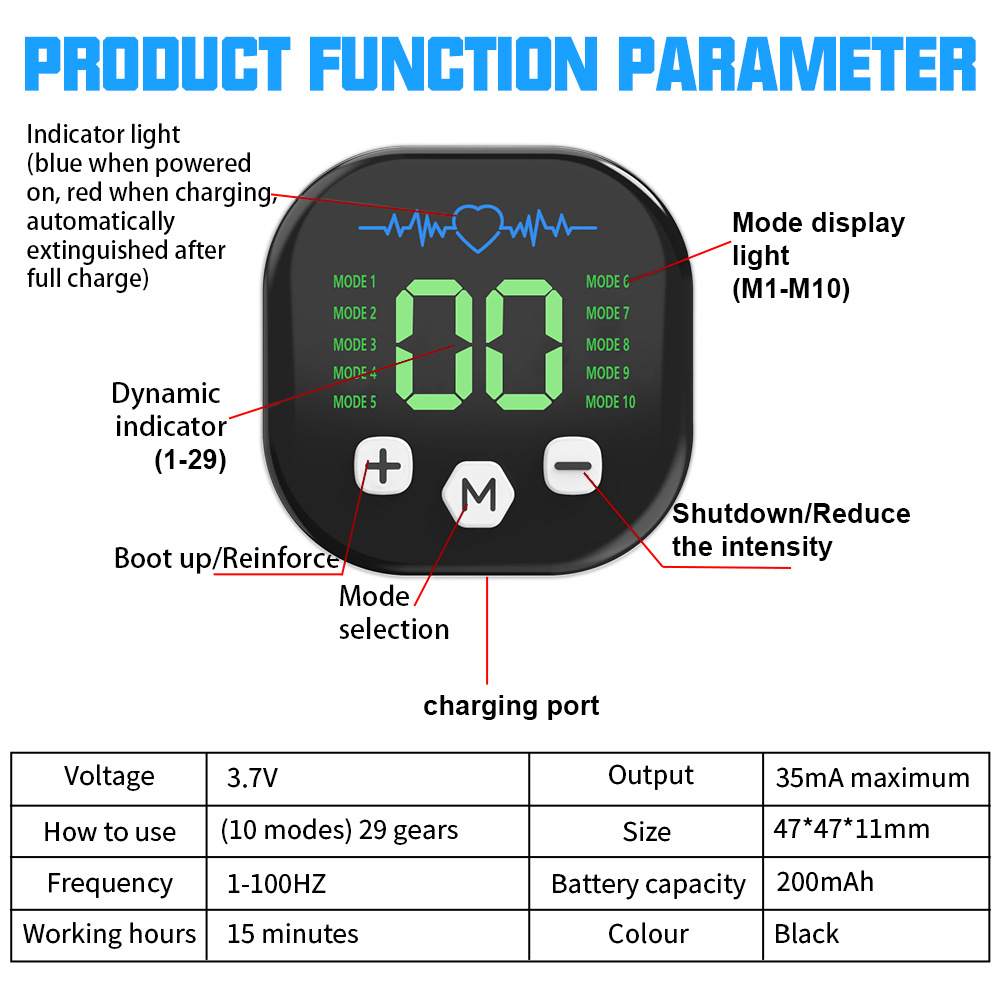 Estimulador Muscular EMS, Entr - Smart Home Gym reseña y precio