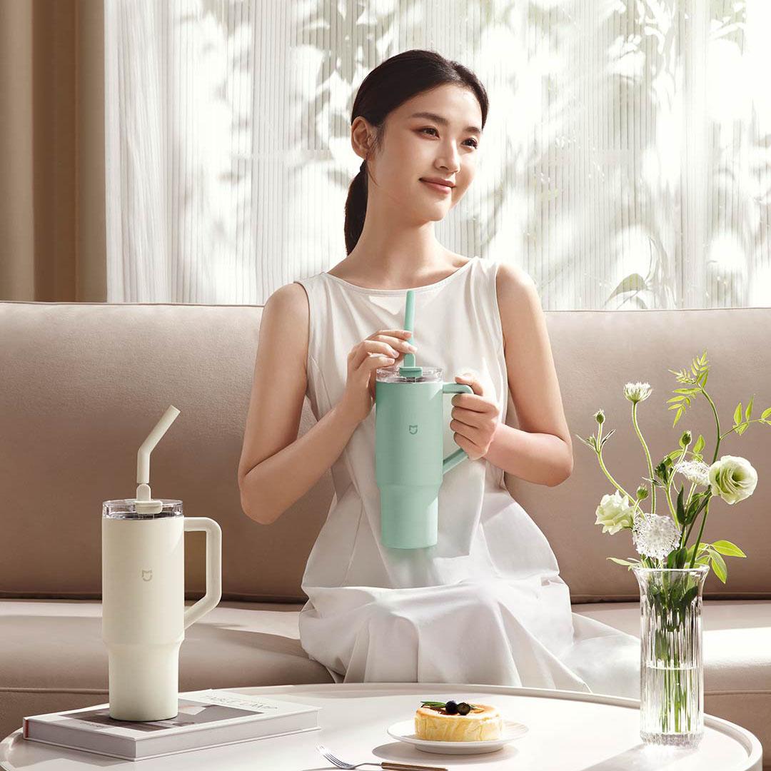 Xiaomi Mijia-taza con pajita i - Smart Home Xiaomi 2 reseña y precio