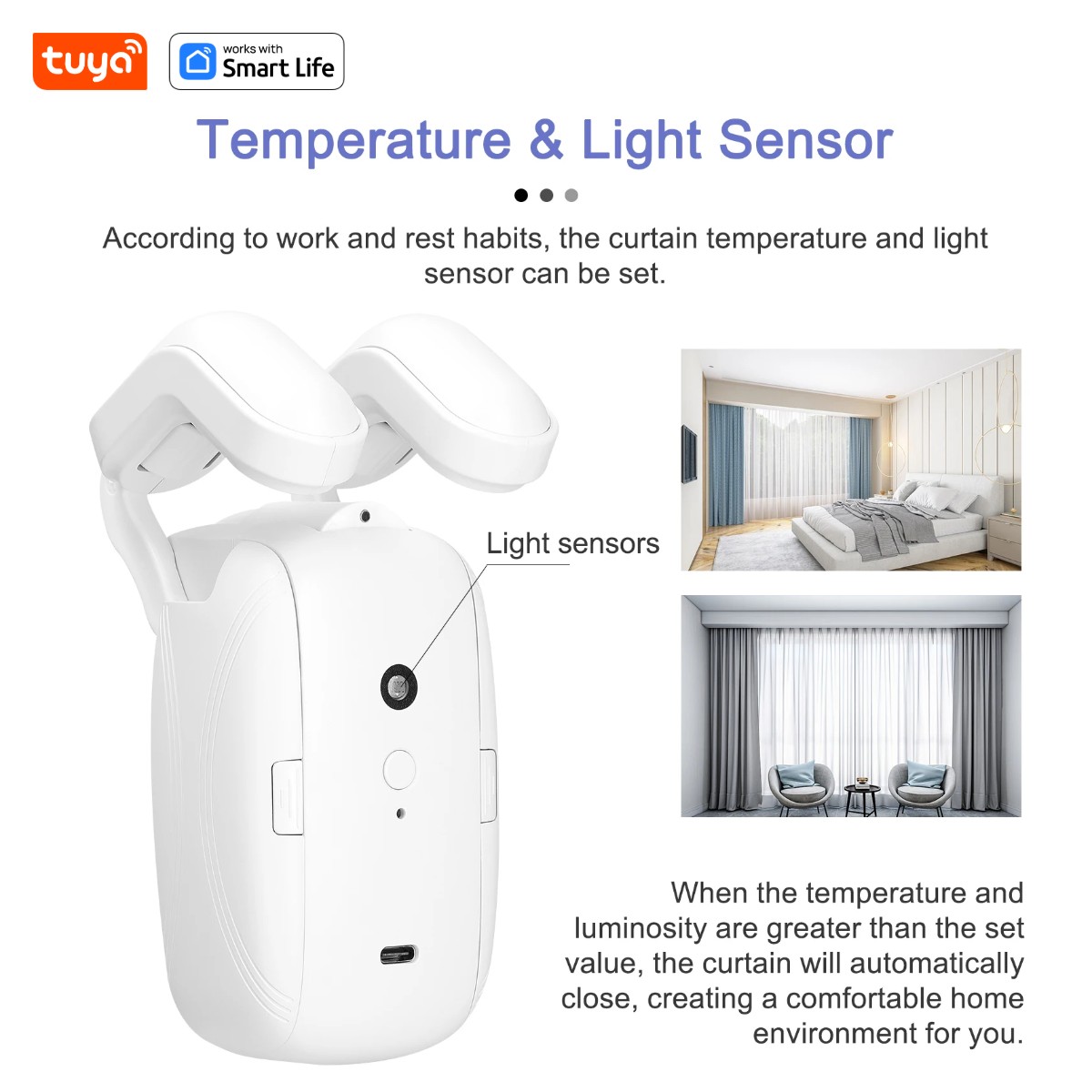 Robot para Cortinas Inteligent - Smart Curtain Robot reseña y precio